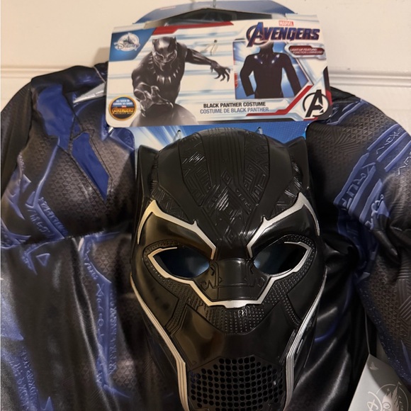 Disney Marvel Avengers Black Panther Superhero Costume- no working lights - Picture 2 of 4